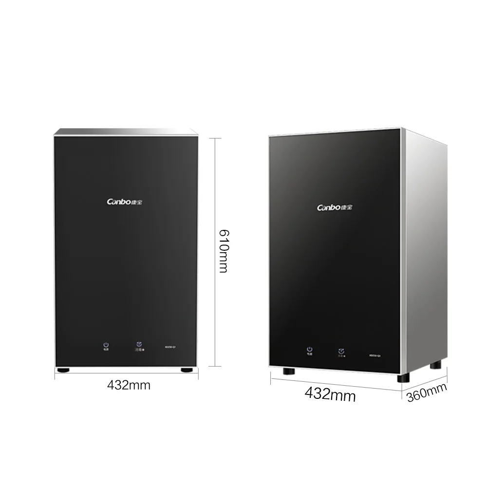 Dish Sterilization UV effective electric kitchen disinfection cabinet for Home