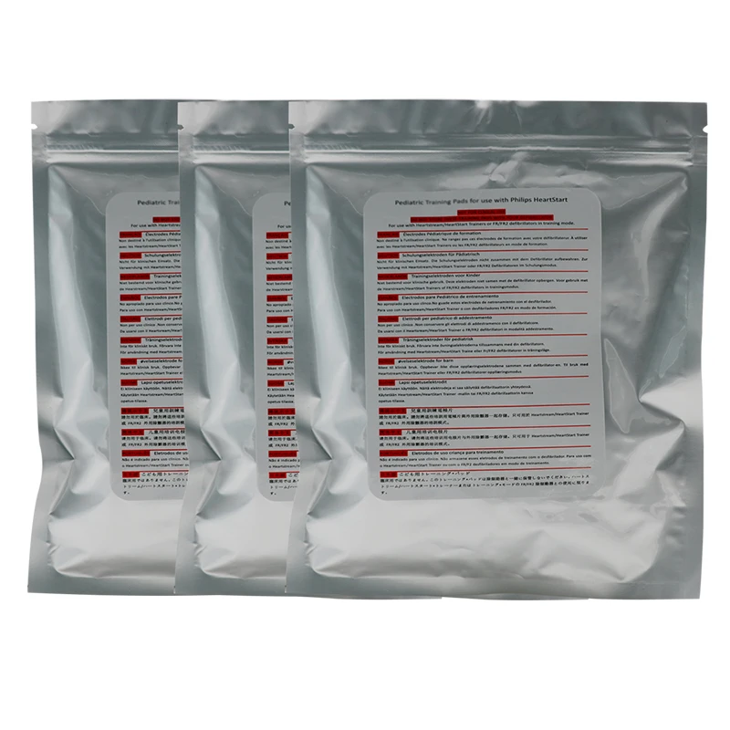 Electrode Pad Placement Defibrillator Adult First Aid Exercise Aed Training