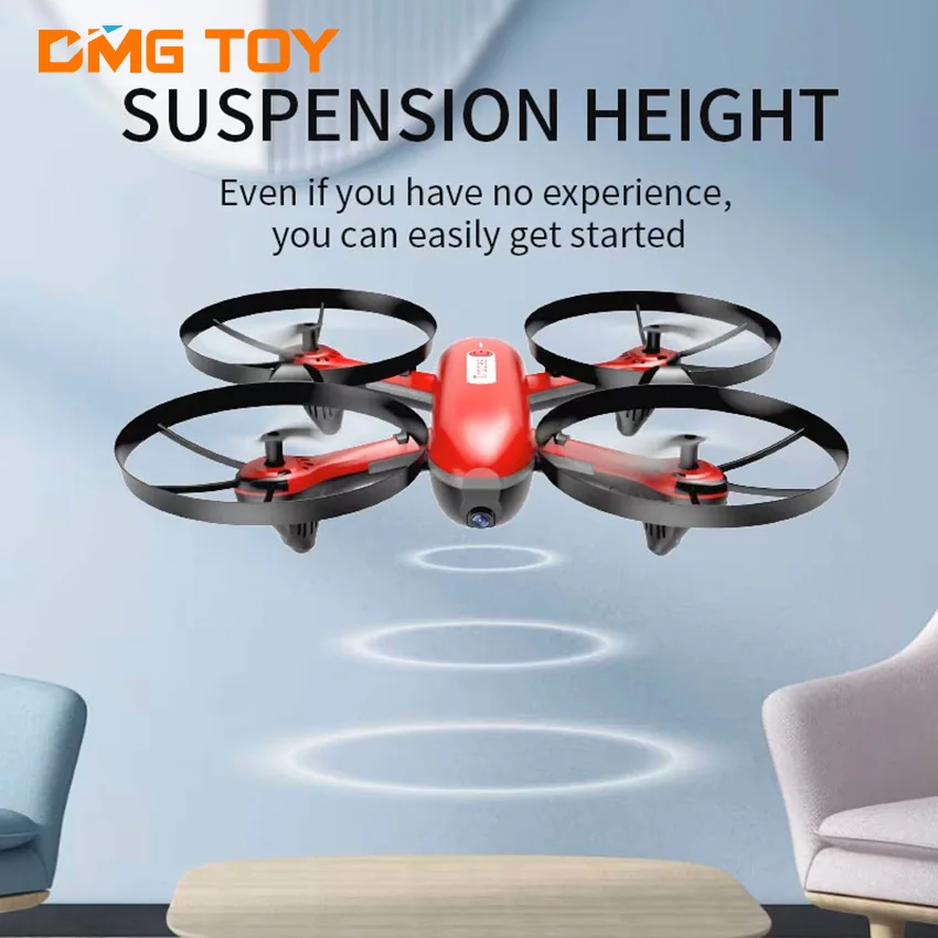 Оптовая продажа дистанционное управление 480P Wi-Fi камера FPV красный Радиоуправляемый мини-Квадрокоптер с подсветкой