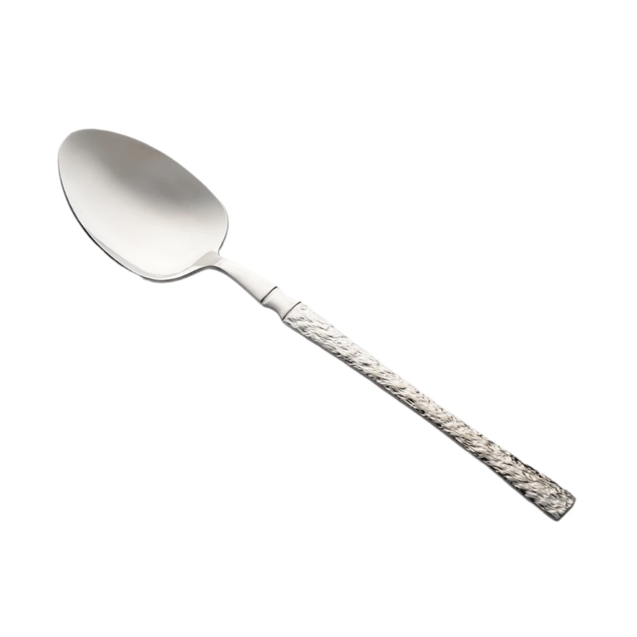 Eco Friendly Silverware Hotel Restaurant Spoon and Fork Set Creative Handle Stainless Steel Tableware Wholesale