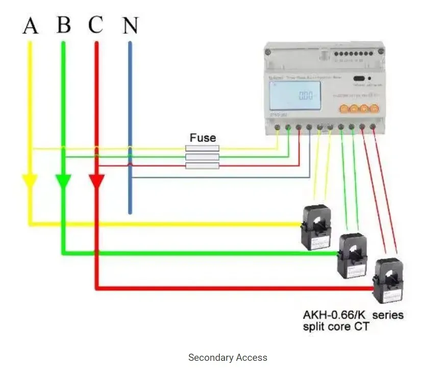 Acrel DTSD1352 Bidirectional Kwh 3 Phase Smart Meter Energy Monitor Power Quality Analyzer Rs485 Modbus-RTU Optional for Solar