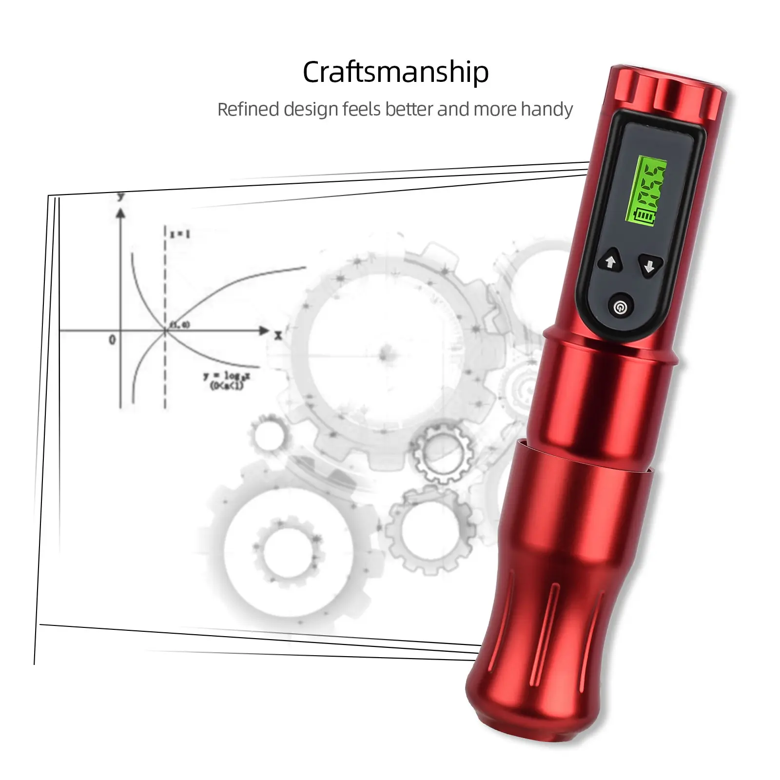 ATOMUS Wireless Tattoo Machine Pen Tattoo Gun Permanent Makeup Machine Tattoo Machine Rotary Microblading Pen for Eyebrow