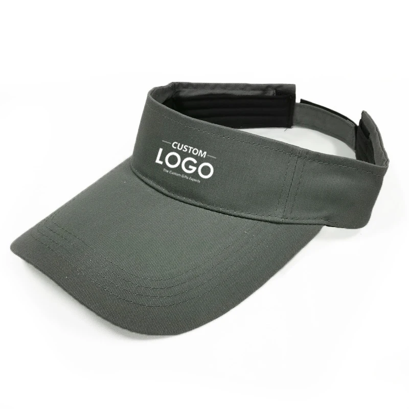 Custom Logo Sun Visor Hats Cap Sport Wear Athletic Sun Visor Caps Adjustable Sun Protection Visors for Women Men
