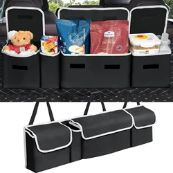 Factory Custom Sturdy Space Saver Hanging Car Accessories Interior Large Capacity Car Trunk Organizer Storage