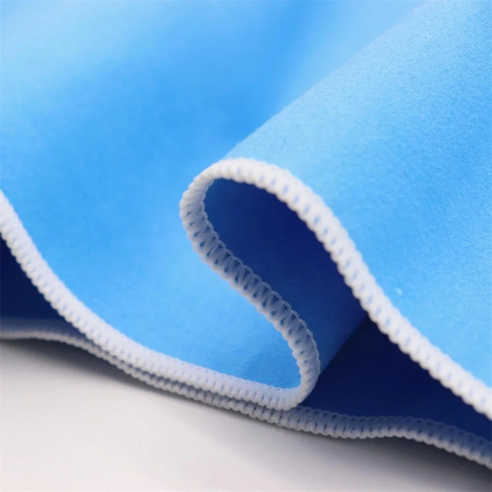 
Custom Digital Printing Microfiber Travel Sports Camping Bag Towel With Drawstring Bag 