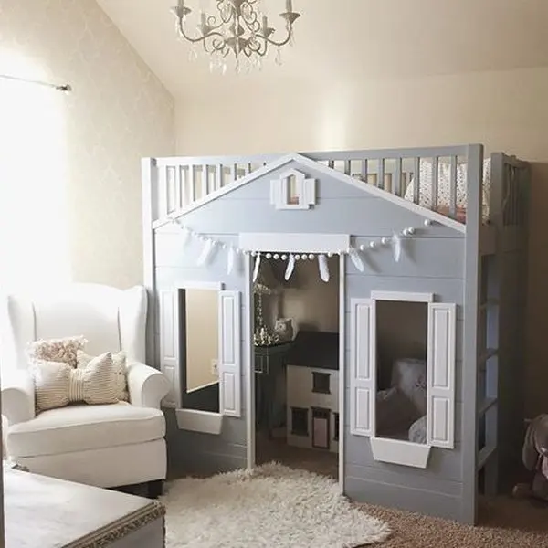 bed room set for sell+kids room furniture+loft bed with ladder for boy