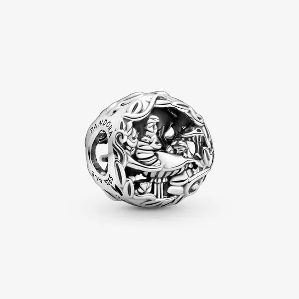 Pandora 925 серебро Disney Чеширский кот и гусеница