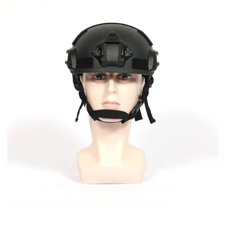 Double Safe Custom Black night vision tactical fast helmet full security Tactical Helmet