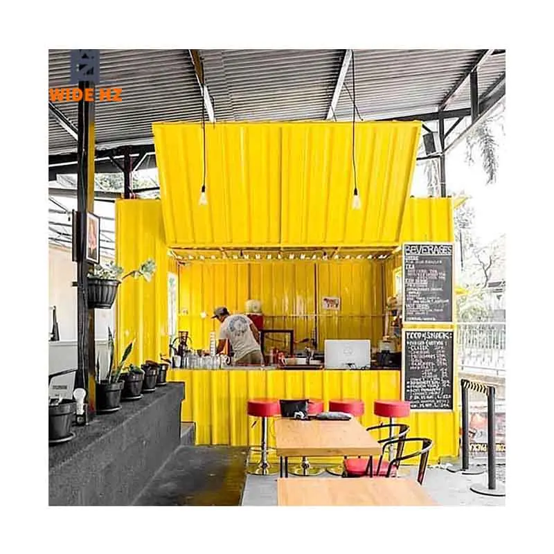 
10 FOOT BBQ-shack Container Kiosk bar Pop-Up-Store 