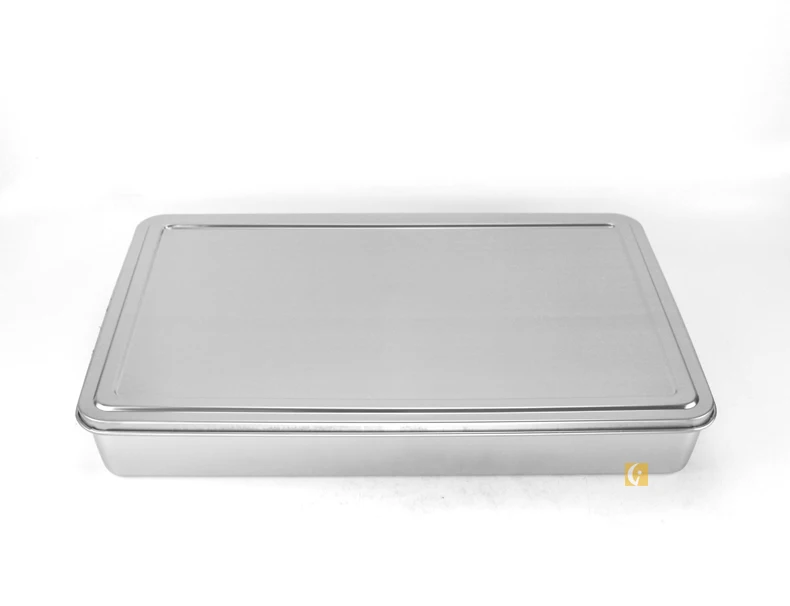 Hot selling rectangular stainless steel Japanese style 8 compartment seasoning box with lid spice container box storage box