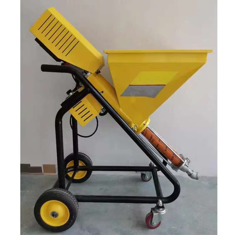 High-power Real Stone Paint Spraying Machine Fireproof Material Spraying Machine, Fireproof Mortar Spraying Machine