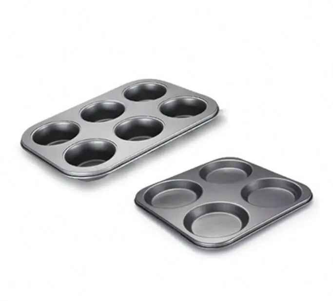 Recipe Right Nonstick 4-Cup/6-cup Regular Muffin Pan