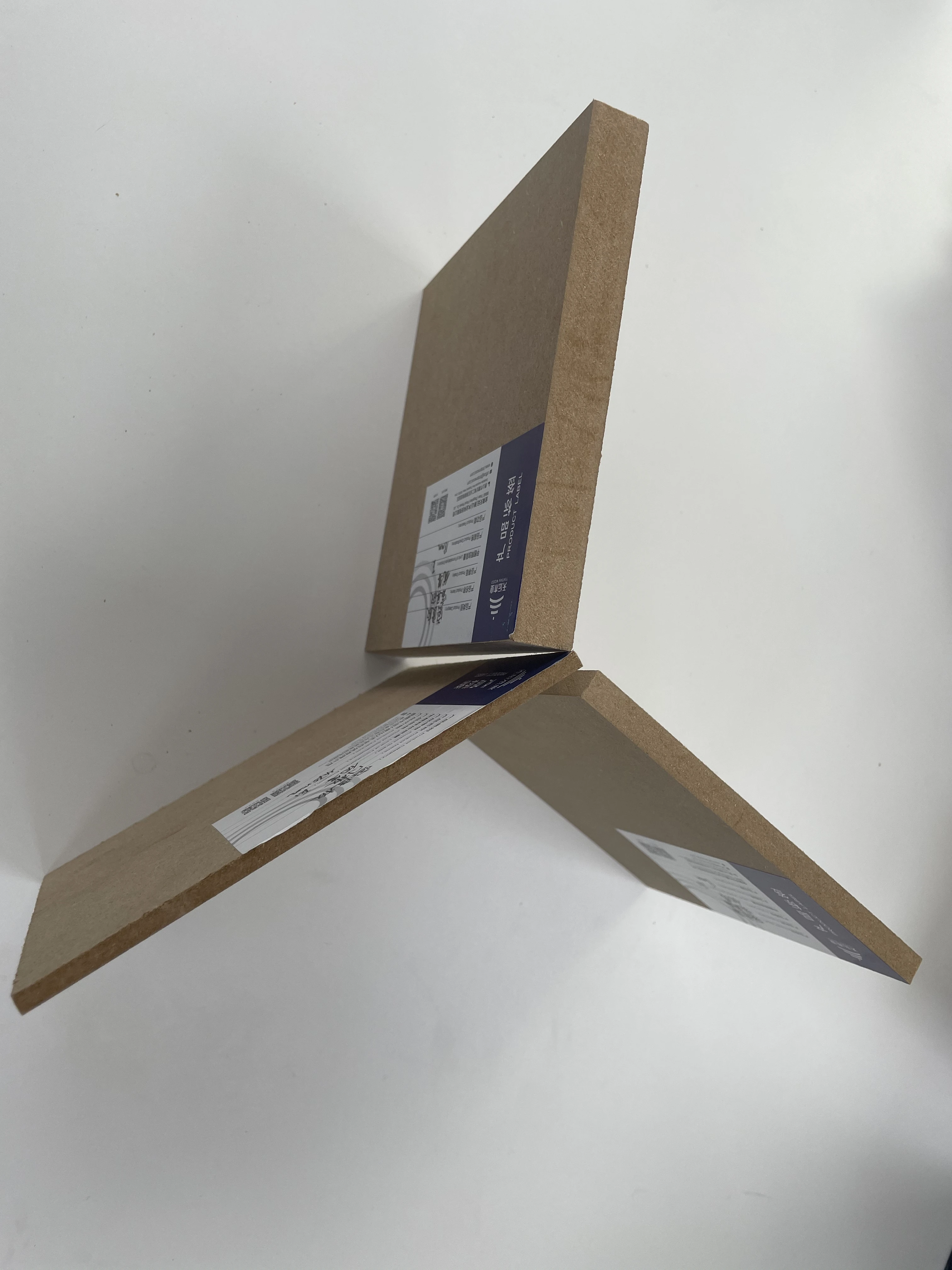 Flame Retardant High Density Compression Density Hdf Board Melamine Board