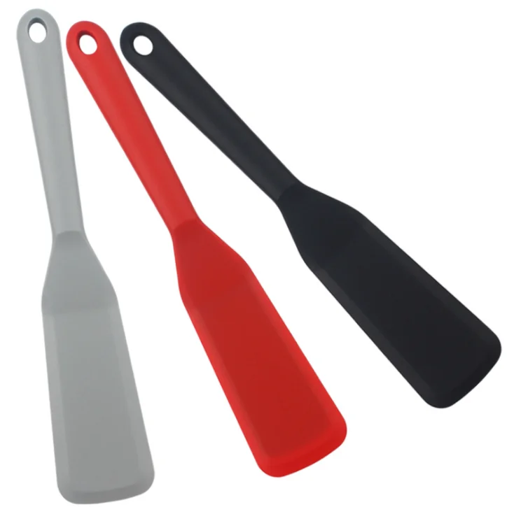Heat Resistant Kitchen Cookie Small Turner Set Silicone Mini Brownie Serving Spatula