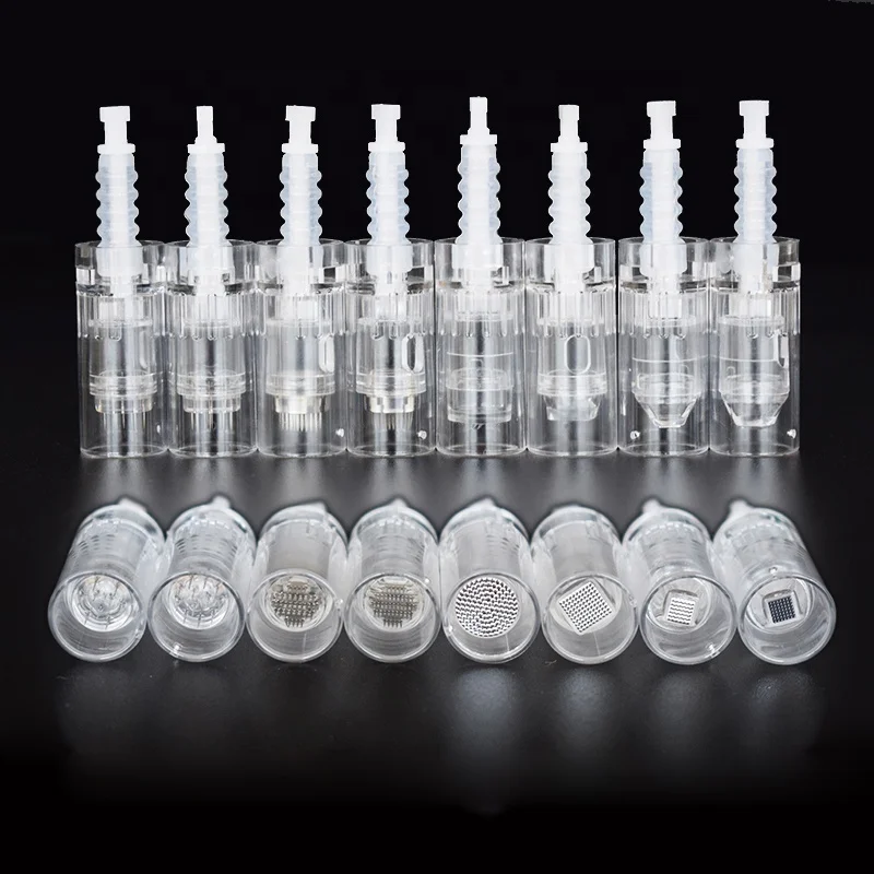 microneedling bayonet cartridge 1 3 5 7 9 12 24 36 pin nano needle cartridge for derma pen disposable tip