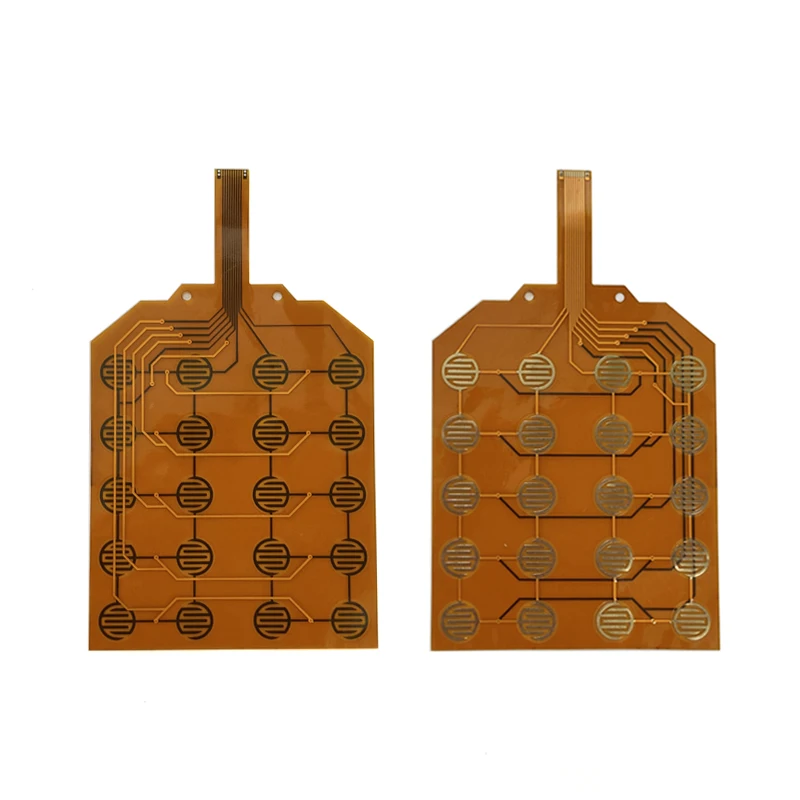 Membrane Keyboard Switch Waterproof Silver Conductive Button PET Keypad