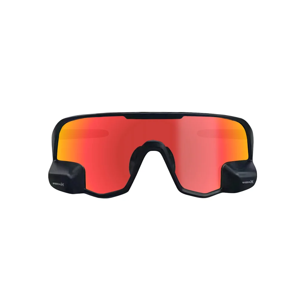 Wisedax Cycling Glasses Sports Sunglasses High Definition High Contrast Lenses for Men Women MTB BMX Bike