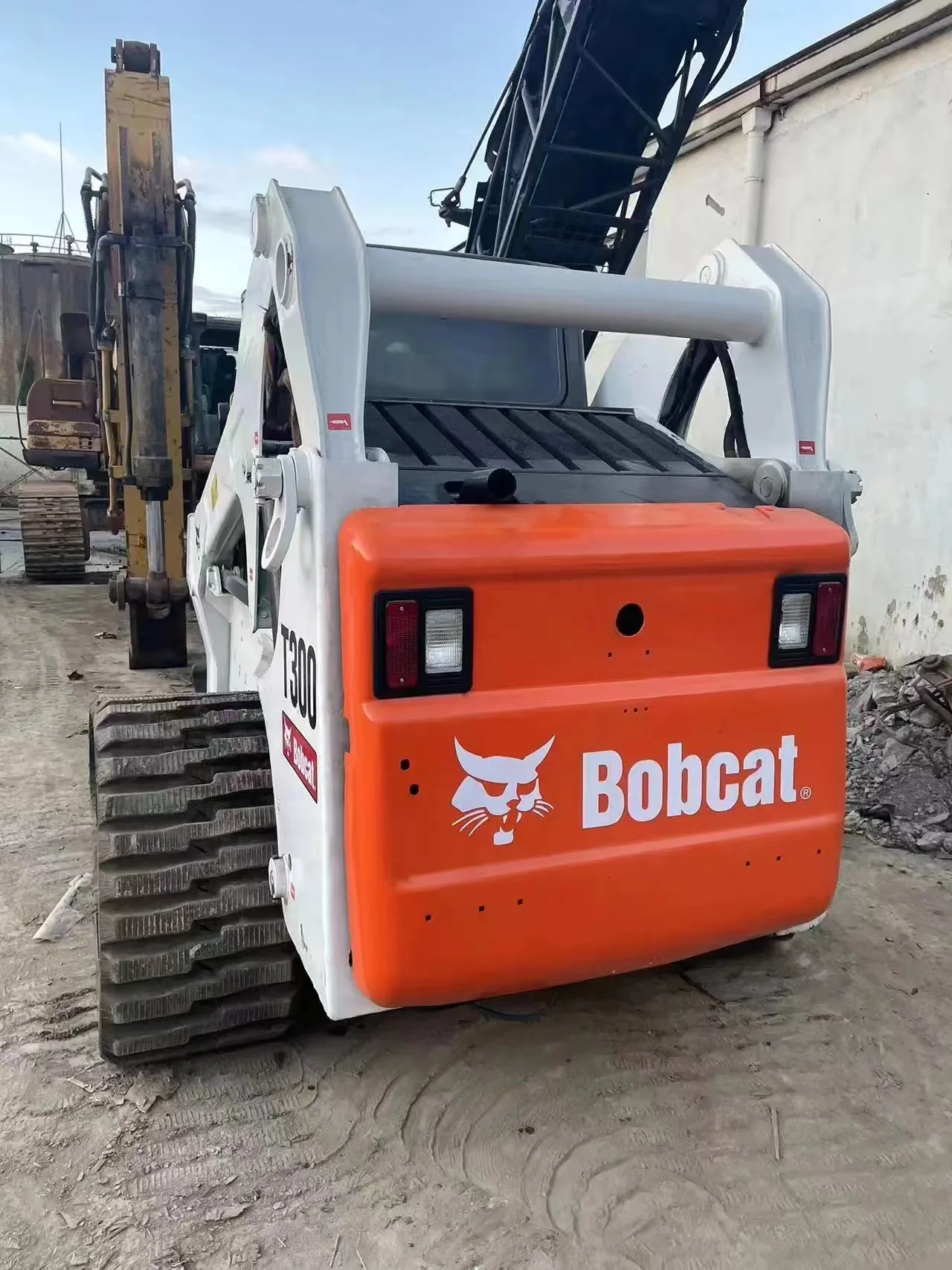 high quality Small Bobcat T300 Used Skid Steer Track Loader good condition construction machinery equipment