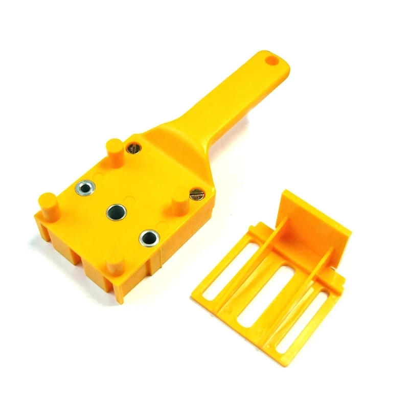 Quick Wood Doweling Jig ABS Plastic 6/8/10mm Drill Bit Hole Puncher For Handheld Pocket Hole Jig