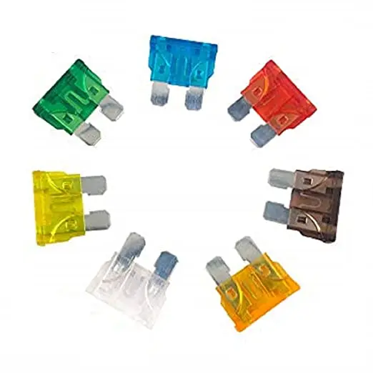 120pcs Car Blade Fuses Assortment Kit,Automotive Fuses Standard&Mini (2A/3A/5A/7.5A/10A/15A/20A 25A/30A/35A) Car Boat Truck SUV