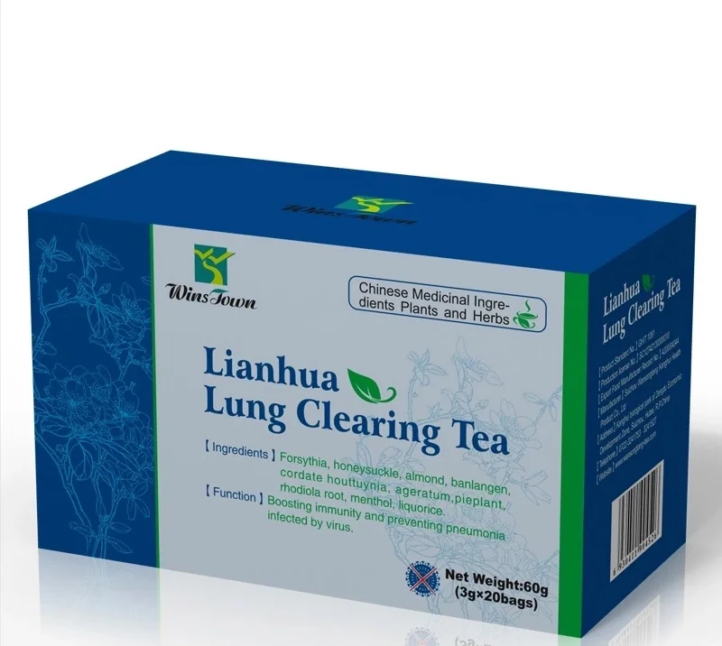 Wins town lian hua легкий клирнинг чай 28 день конечная Teatox товары элегантный подарок сумка