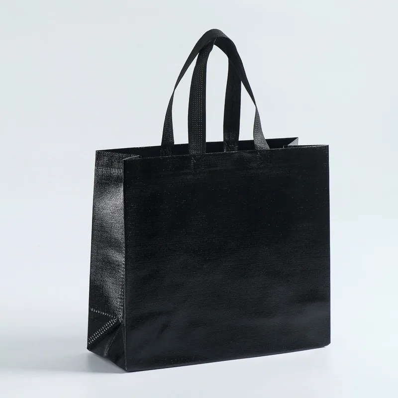 Non-woven gift bags cloth grocery packaging style reusable shopping custom tote bags