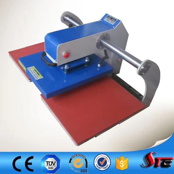 CE Approved automatic  40*40cm Pneumatic t shirt  heat press machine