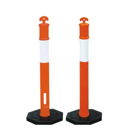 Chixin T-Top Traffic Delineator Post Flexible Plastic Bollards
