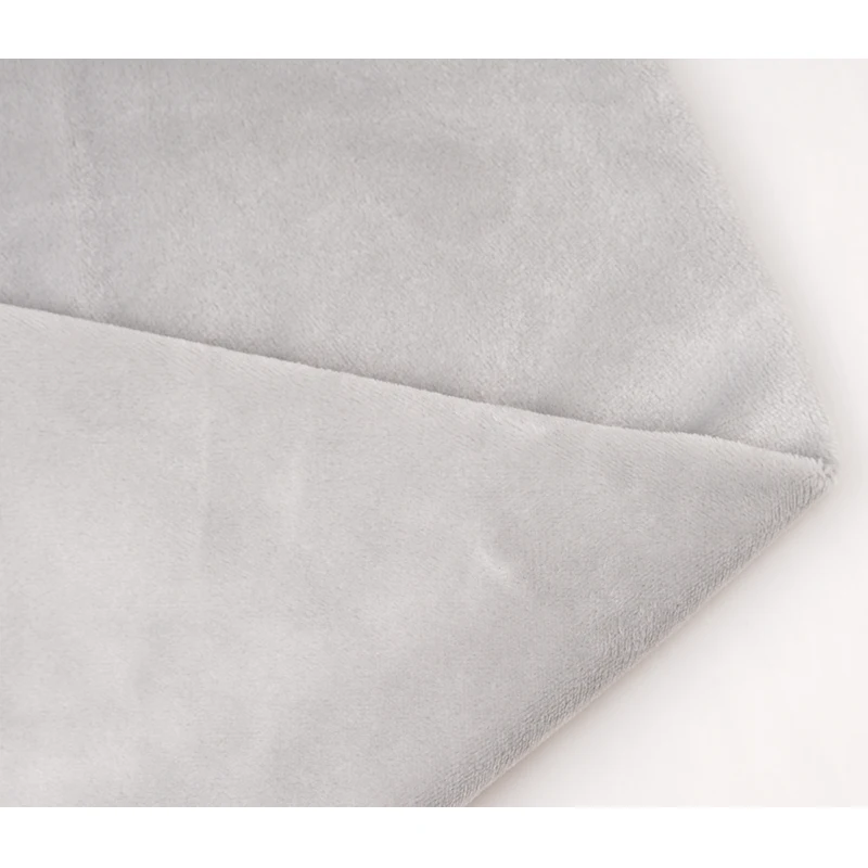 Hot Sale High Quality Sherpa Baby Security Blanket Milk Velvet Plush Throw Fabric