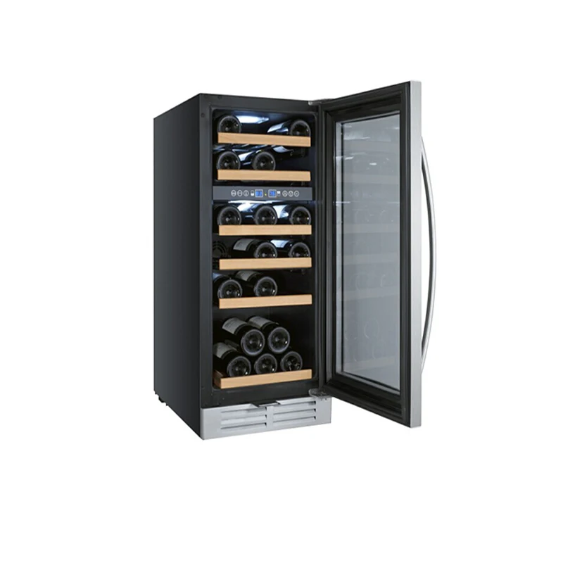 High Quality Wine Bottle Cooler Stainless Steel Wine Refrigerator Build in Wine Cooler
