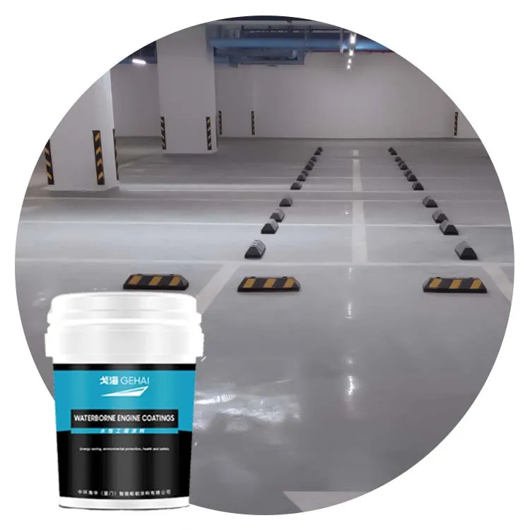 concrete acrylic resin epoxy polyurethane  floor coating paint in car park
