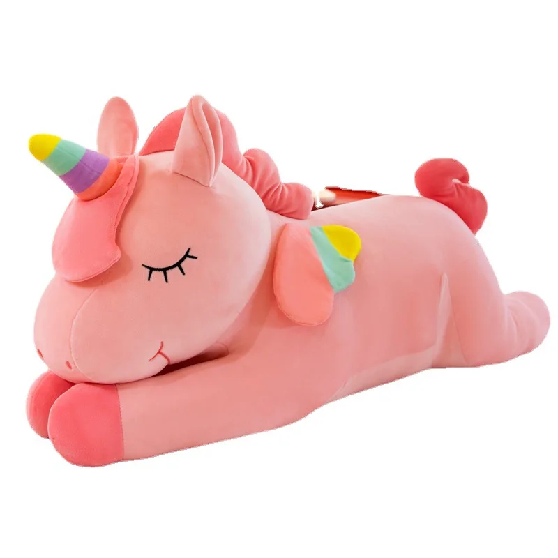 Magic animal pony cross-border stuffed animal stall unicorn large pillow doll stuffed  plush toy