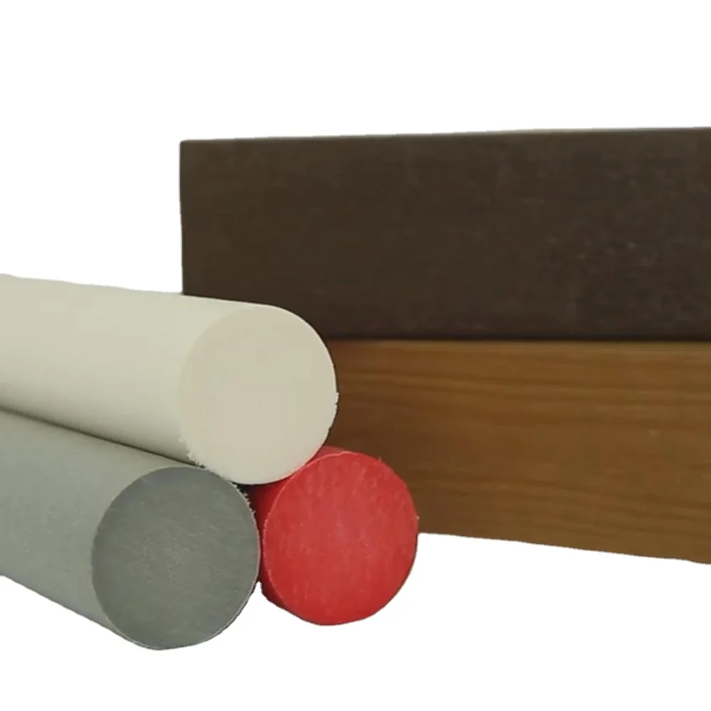 100% переработанный HDPE Полиэтилен высокой плотности пластиковый пиломатериал цена экологически чистый твердый Пиломатериал