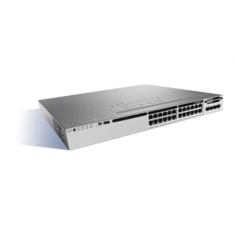 Original New C9300-24p-e/c9300-24p-a Optical Ethernet Hardware Aruba Server Gigabit Network Switch Poe Plus