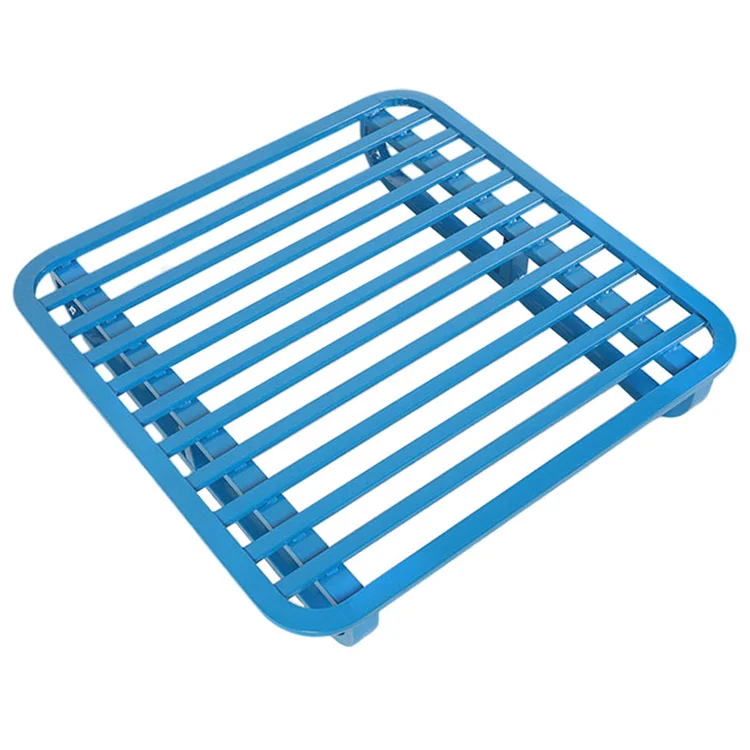 Factory customized sales Transportation Rounded logistics tray Double sided forked full steel pallet