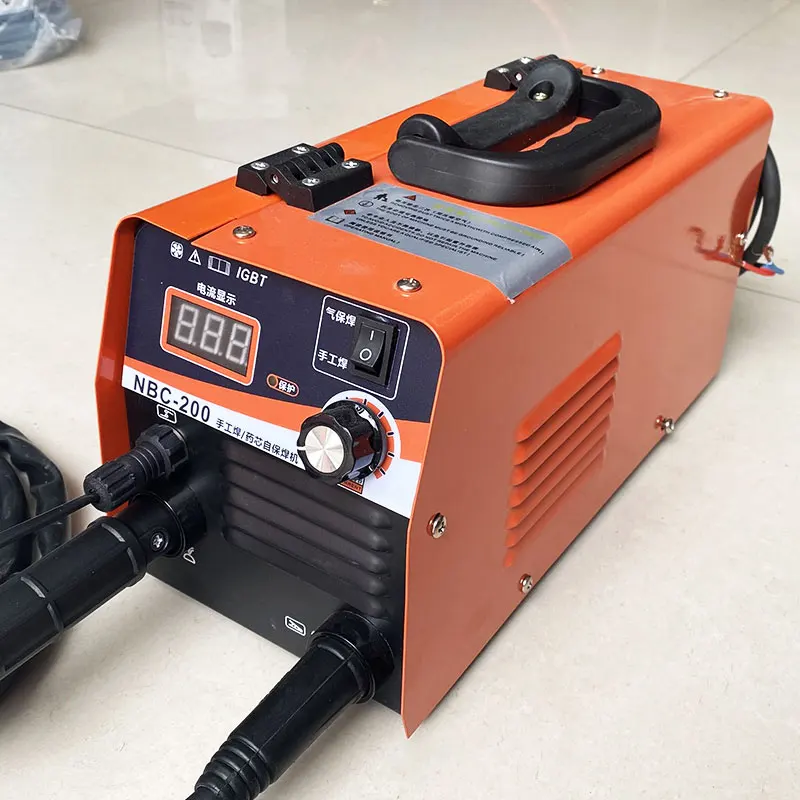 MIG-200 Mesin las listrik  Airless MIG welding machine Portable integrated small 220V