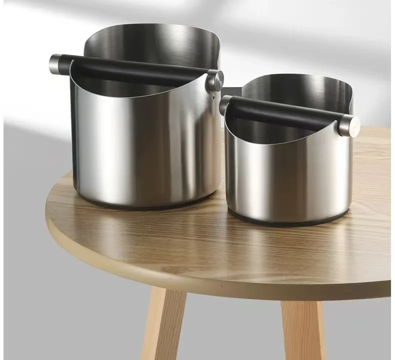 Top Quality and Good Price Coffee Grounds Knock Box Steel Unique Cafe Tamping Coffee Knock Box
