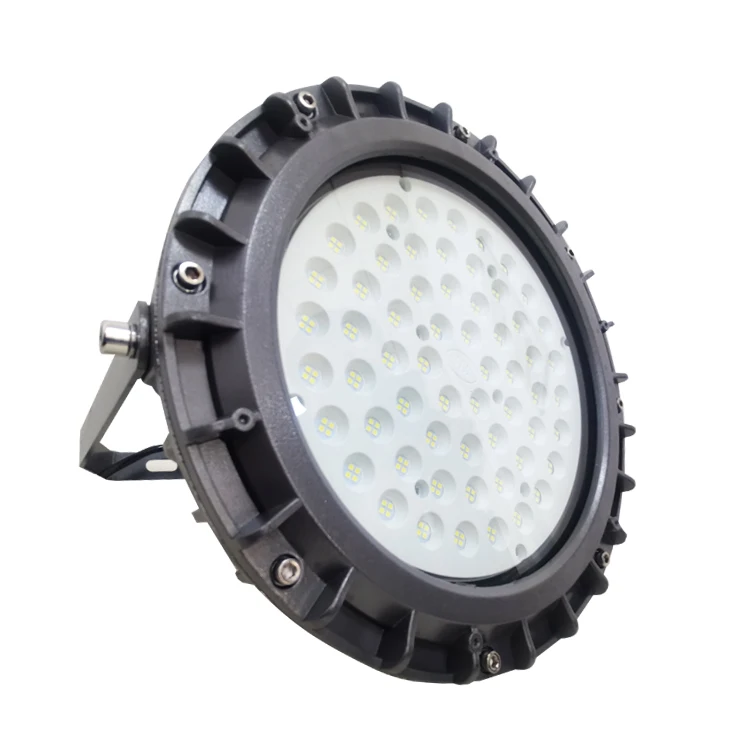 GOLDYO life up to 50000 hours efficient heat dissipation atex 30w 50w 100w ip66 LED chemical industry explosion proof light