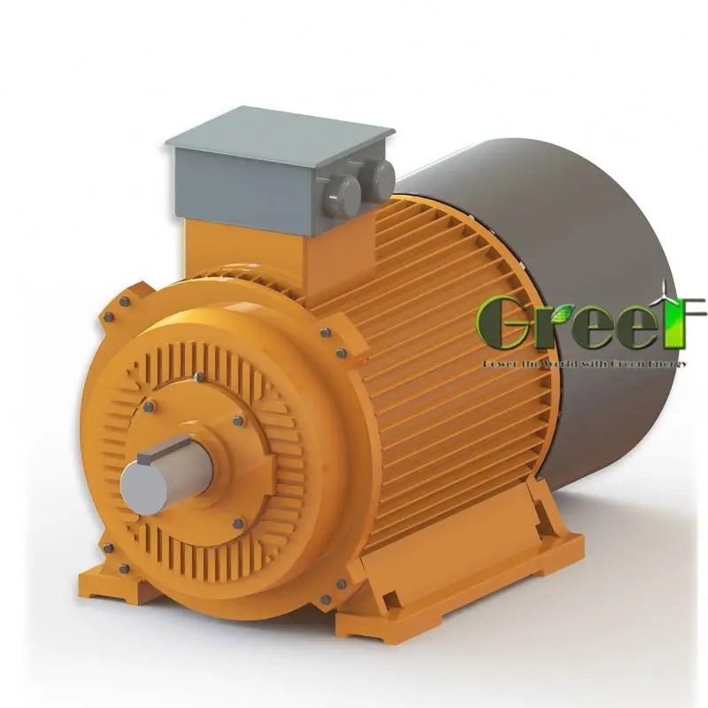 20kw 400rpm Permanent Magnet Generator with free energy and low rpm and 3 phase