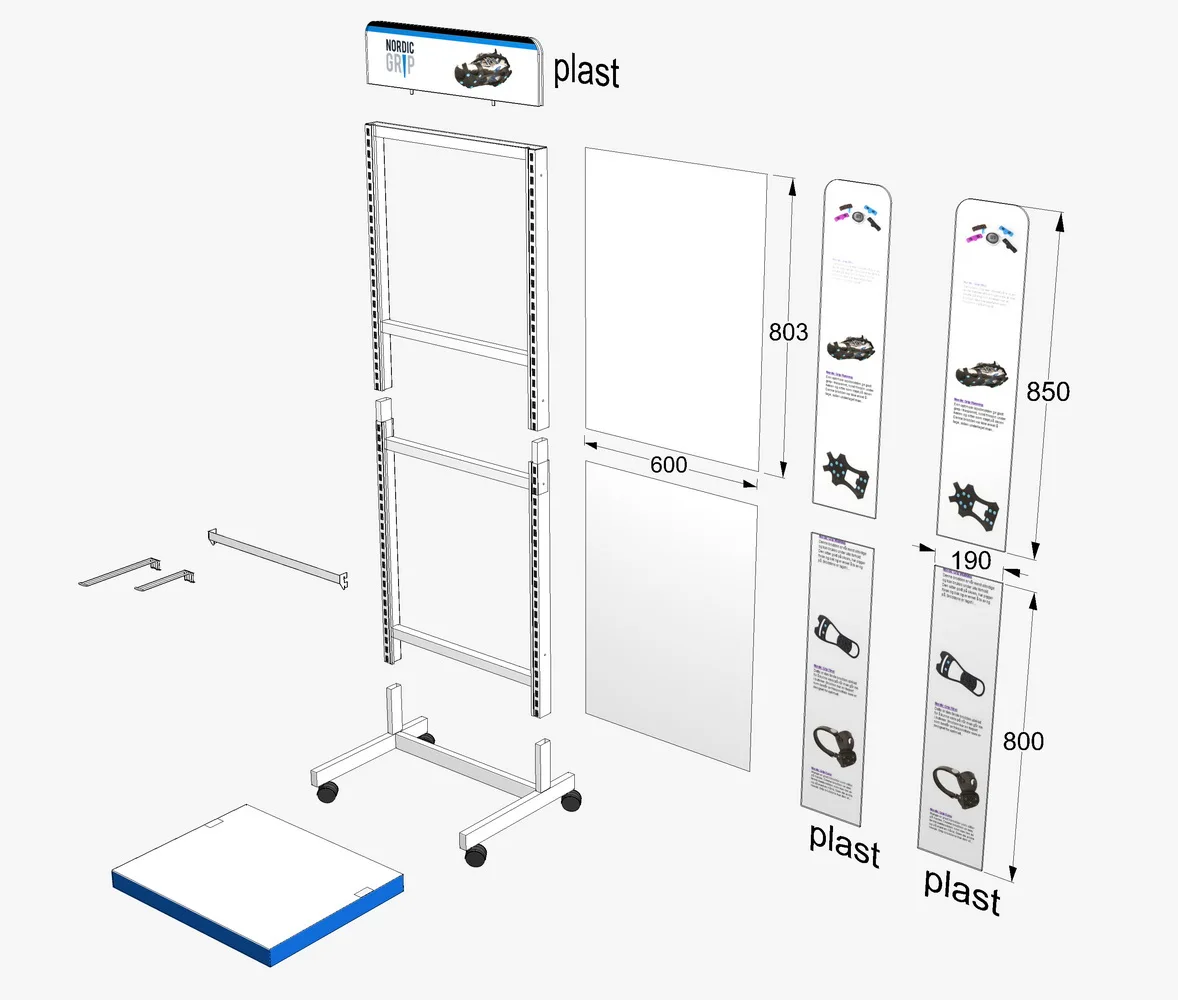 custom retail metal floor wire hook display stands for hanging items/custom display racks for bagged candy and snacks