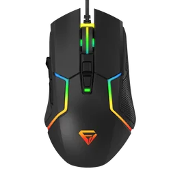 Проводная мышь игровая otical компьютер 7 Кнопка точек на дюйм Эргономика игровая мышь 3600 точек/дюйм “дышащими” световыми индикаторами игровой коврик для мыши