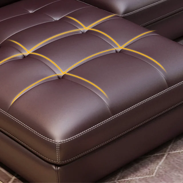 
Factory wholesale OEM custom living room luxury sofa Modern furniture sleeping sectional leather sofas 