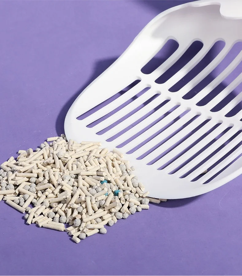 Cat litter shovel ice cream shape feces shoveling kit cat toilet pet cleaning supplies