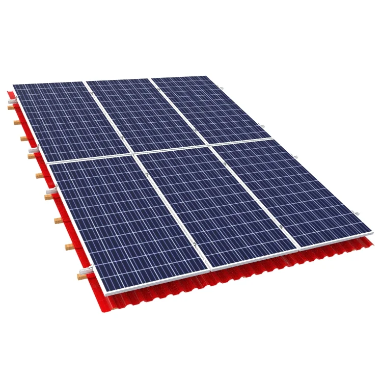 Легкий кронштейн PV для плоской плитки на крыше vs решение монтажа солнечной батареи Комплект