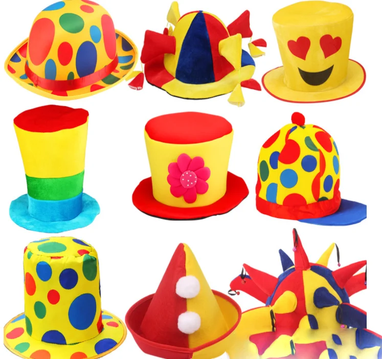 Happy Birthday Party Cake Novelty Top Hat with Candles Pets Funny Plush Dog Happy Birthday Hat