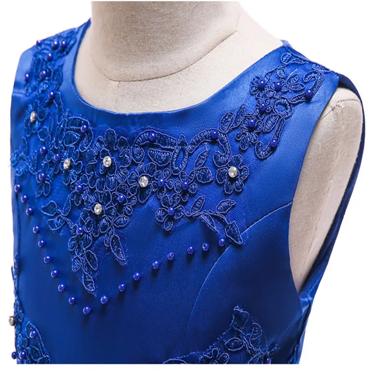 kids ball gowns embroidery lace flower girls party dresses top grade wedding 2019 latest dresses for kids