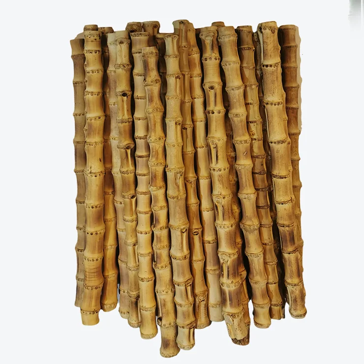 Factory Wholesale Nature Yellow And Black Bamboo Root Raw Material bamboo roots and bamboo root crafts