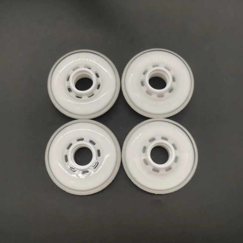 Factory Sale OEM 74A 76A soft hardness super durable high rebound PU casting hockey wheel 74a 80mm