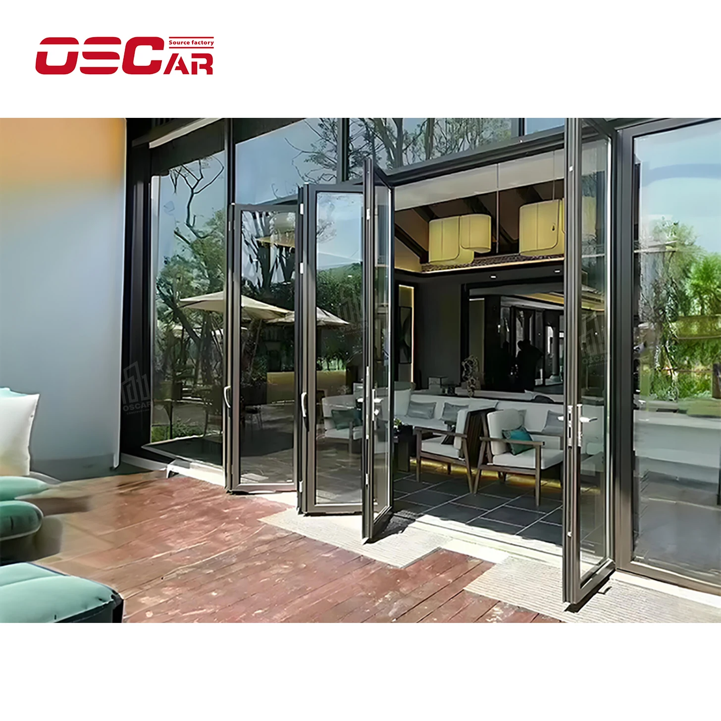 Oscaracso Glass Room Hardware Handle 90Degree Pivot Accessories For Dividers Accordion Doors Bi Closet Frameless Pvc And Folding