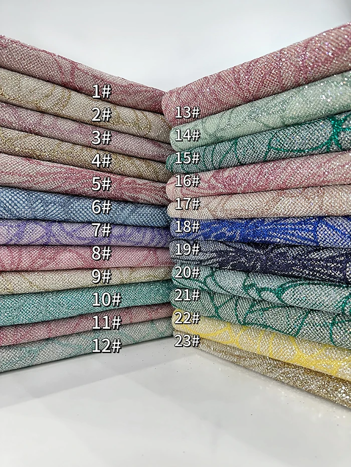 China factory hot sale african french glitter tulle luxury lace trim mesh fabric wholesale for wedding evening dress fabric lace